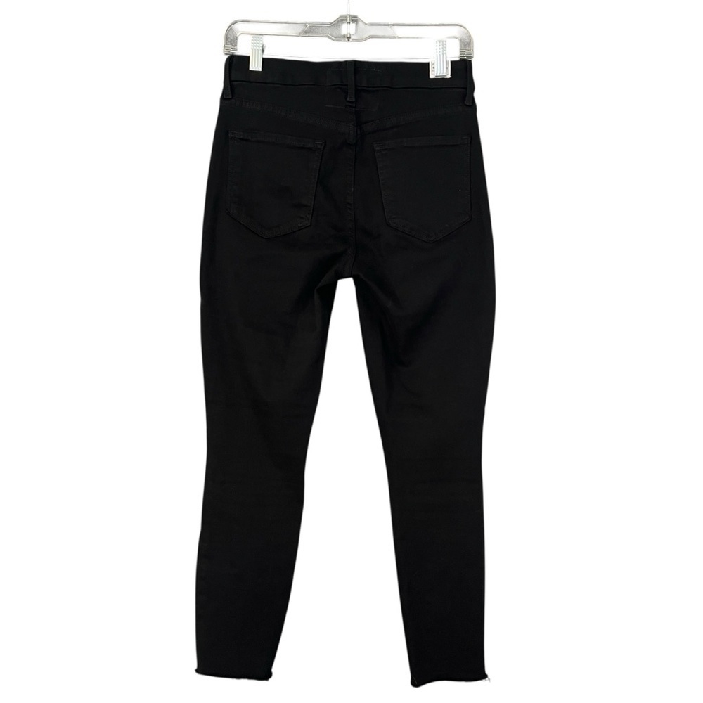 FRANK & EILEEN Women Sligo Denim Ankle Jeans Raw hem Black Size 27 - Picture 2 of 13